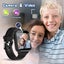 Toy Smart Watch for Boys Girls 6-12 with Pedometer Audio Book Camera (Black) Carousel 3