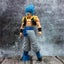 31CM Dragon Ball Z Super Saiyan Blue Gogeta Figure Toys Anime DBZ PVC Figurines Carousel 3