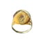 9/22CT YELLOW GOLD FULL SOVEREIGN RING Carousel 3