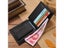JINBAOLAI Genuine Leather Men Wallets Short Design ID Card Holder Waterproof Carousel 4
