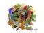 70/150Pcs/200g Pack Glass Mosaic Tiles For DIY Crafts Home Decoration Carousel 1