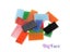 70/150Pcs/200g Pack Glass Mosaic Tiles For DIY Crafts Home Decoration Carousel 5