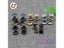 Hot 100sets/lot Spikes Studs Double-Sided Screw Rivets Spike For Shoes Belt Bag Carousel 5