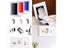 Newborn Baby DIY Hand And Footprint Kit Ink Pads Photo Frame Handprint Toddlers Carousel 8