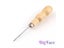 2Pcs Useful Leather Wood Handle Awl With Hole Hook Awl Tools Leather Craft Carousel 6