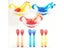 Baby Bowl Set Spoon Suction Cup Tableware For Training Dinner Carousel 8