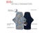 Reusable Sanitary Pads Washable Panty Liner Carousel 3
