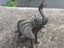 Collection of 5 Brass Elephants (Trunk up) Carousel 10