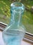 19cm long-neck aqua flask-shaped bottle Carousel 6