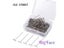 50 Pieces Wig T Pins For Holding Wigs Silver 32mm Long T-pins Styling Tools For Carousel 3