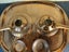 Stockli netstat fish pan flambe copper in box Carousel 5