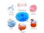 Reusable Fresh Keeping Seal Covers Compression Universal Silicone Stretch Lids Carousel 6