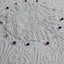 Beautiful White Crochet Glass Bead Sugar/Milk Cover #2 Carousel 1