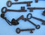 Antique keys and padlocks Carousel 15