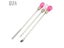 3PCS Nail Art Stirring Rod Tools Stainless Steel Acrylic Powder Liquid Gel Carousel 2