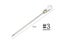 3PCS Nail Art Stirring Rod Tools Stainless Steel Acrylic Powder Liquid Gel Carousel 4