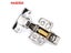 4PCS NAIERDI C Serie Hinge Stainless Steel Door Hydraulic Hinges Damper Er Soft Carousel 5