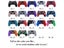 IVYUEEN Anti-slip Silicone Cover Skin For Sony Dualshock 4 PS4 Pro Slim Carousel 4