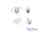 10Pcs Zinc Keyless Thumbturn Cam Lock For RV Cabinet Mailbox Drawer Lock Latch Carousel 5