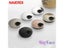 NAIERDI Zinc Alloy Desk Wire Hole Cover Base For Furniture Hardware Carousel 9