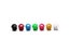 10pcs 24mm Arcade Button Round Push Button W/Built-in Micro Switch For DIY Carousel 4