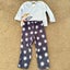 Hering Kids Rocket Ship & Stars Pajama Set - Size 2 Carousel 1