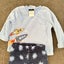 Hering Kids Rocket Ship & Stars Pajama Set - Size 2 Carousel 2