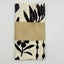 Natty New Zealand Natives 100% Cotton Tea Towel - Black and White Carousel 2