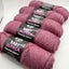 5x Peruvian Baby Alpaca Yarn - 100g/164yd Pink/Red Tweed Carousel 1