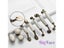 Ceramic Antique Kitchen Cabinet Handles Metal Furniture Handles Carousel 6