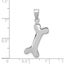 14k Solid Gold Polished Dog Bone Charm, 34x19mm Carousel 5
