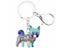 Bonsny Enamel Yorkie Dog Key Chain Key Ring Jewelry For Women Carousel 4