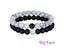 2pcs/set Style Couples Distance Bracelet Natural Stone Yoga Beaded Bracelet For Carousel 6