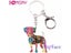 Bonsny Enamel Jack Russell Dog Key Chain For Women's Bag Pendant Carousel 3