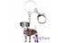Bonsny Enamel Jack Russell Dog Key Chain For Women's Bag Pendant Carousel 6