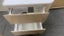 750 ANGOLO LUXE LEFT CORNER FLOORSTANDING VANITY IN RIVERIA OAK SIERA CURVE SLAB Carousel 5