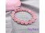 Pink Rose Powder Crystal Quartz Natural Stone Stretch Bracelet For Women Carousel 1