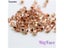 Isywaka Sale Red Copper Color 100pcs 4mm Bicone Austria Crystal Beads Charm Carousel 2