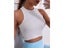 ATHVOTAR Women Ribbed Sports Top Gym Sports Crop Tops Vest Top Fitness Push Ups Carousel 6
