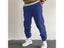 Men's Winter Fleece Jogger Sweatpants With Drawstring Velvet Ankle-tied Carousel 1
