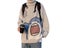 Women Men Sweater Cartoon Shark Print Round Neck All Match Long Sleeve Carousel 1