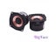 Tenghong 2pcs 2.5 Inch HIFI Audio Speaker 4/8Ohm 8-15W Full Range Desktop High Carousel 6