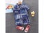Kids Boys 1-4 Years Summer Geometry Print Outfit 2PCS Shirt Shorts Carousel 5
