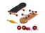 Complete Wooden Deck Fingerboard With Maple Wood Bearings Foam Tape For Kids Carousel 5