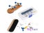 Complete Wooden Deck Fingerboard With Maple Wood Bearings Foam Tape For Kids Carousel 6
