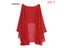 Womens Ladies Soft Wedding Capes Jacket Wraps Chiffon And Pearls Shrug Bridal Carousel 6