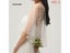 Womens Ladies Soft Wedding Capes Jacket Wraps Chiffon And Pearls Shrug Bridal Carousel 7