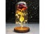 6 Colour Beauty And The Beast Red Rose In A Glass Dome On A Wooden Base For Carousel 6