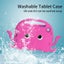 Shockproof Cute Octopus Cover for Samsung Galaxy Tab A8 10.5 Inch 2022-Rose Carousel 7