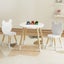 3 Piece Kids Table and Chairs Set Activity Playing Study Children Desk Carousel 4